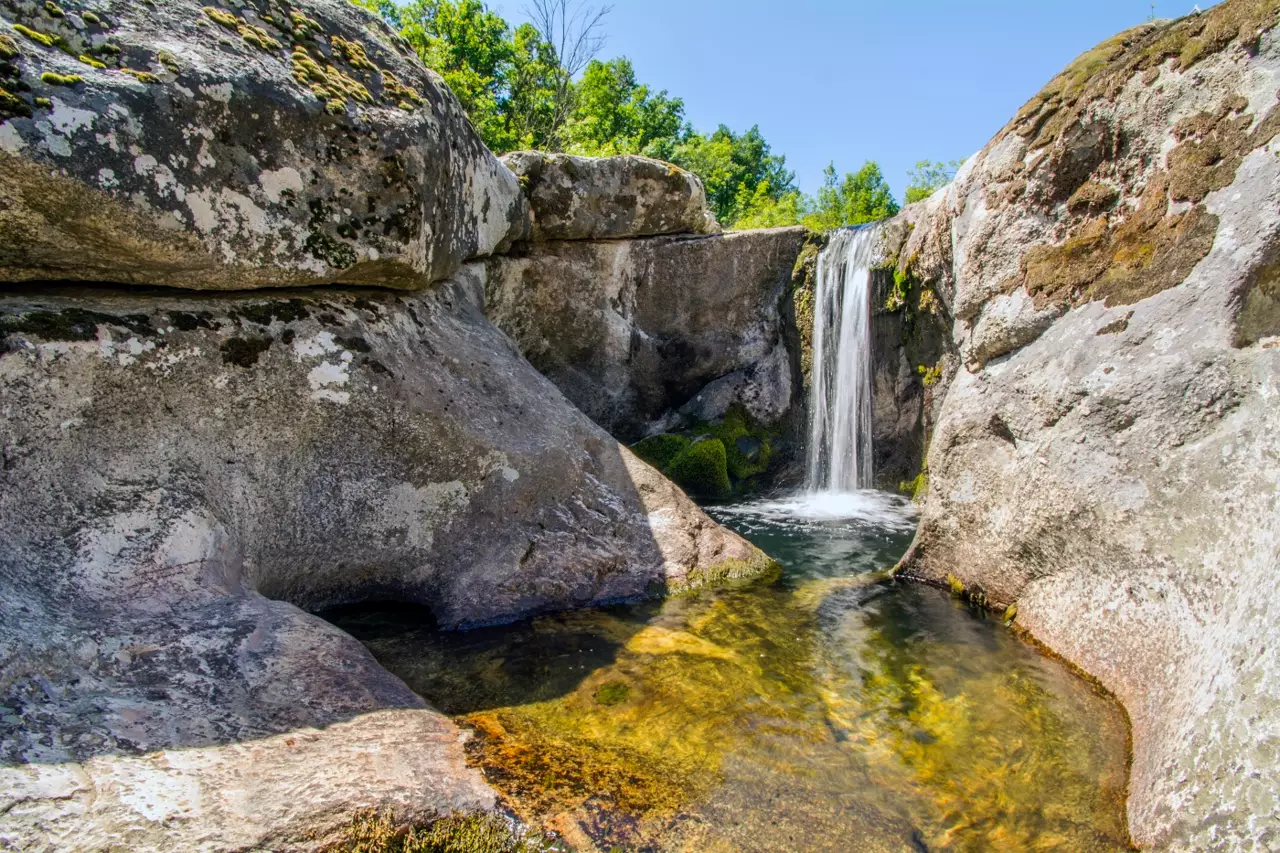 Водопад Казанките
